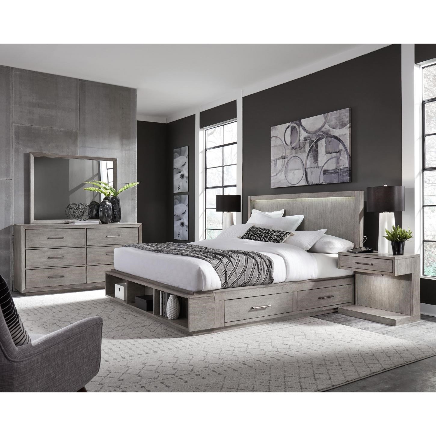 Platinum queen bedroom deals set